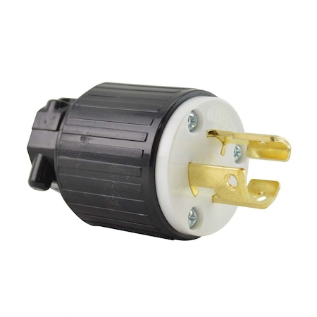 Twist Lock Electrical Plug - 3 Prong 15A 125V, NEMA L5-15P